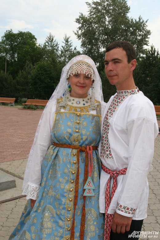 Русский Народный Свадебный Костюм Картинки
